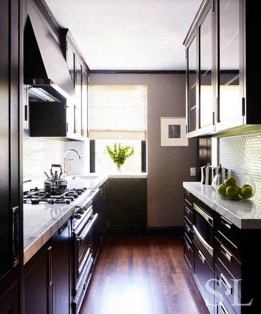Sophisticated Galley-Style Kitchens