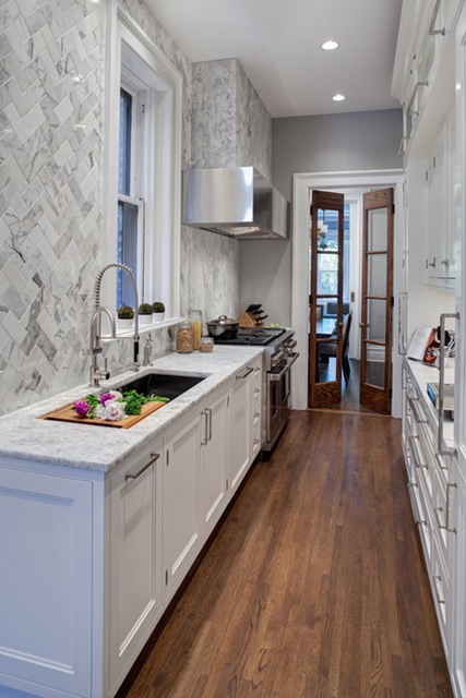 Sophisticated Galley-Style Kitchens
