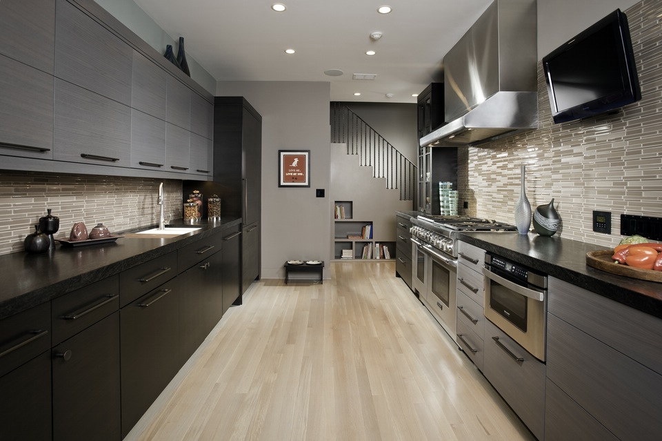Sophisticated Galley-Style Kitchens