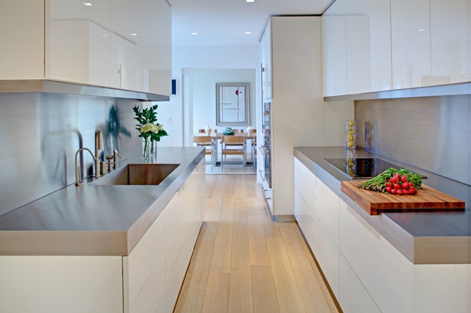 Sophisticated Galley-Style Kitchens