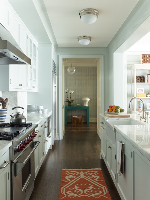 Sophisticated Galley-Style Kitchens