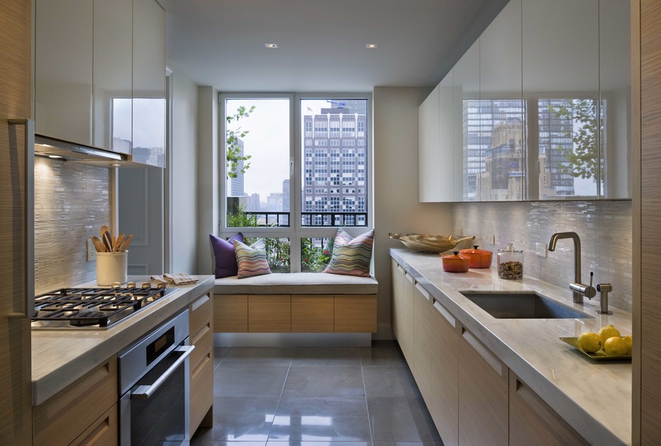 Sophisticated Galley-Style Kitchens