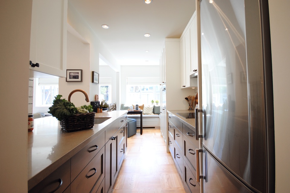 Sophisticated Galley-Style Kitchens
