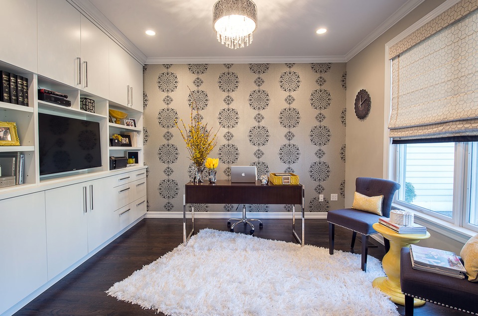 an office at home