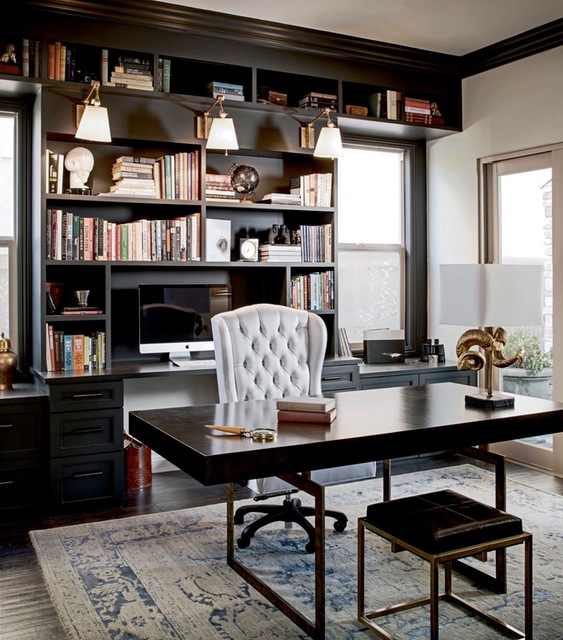 an office at home