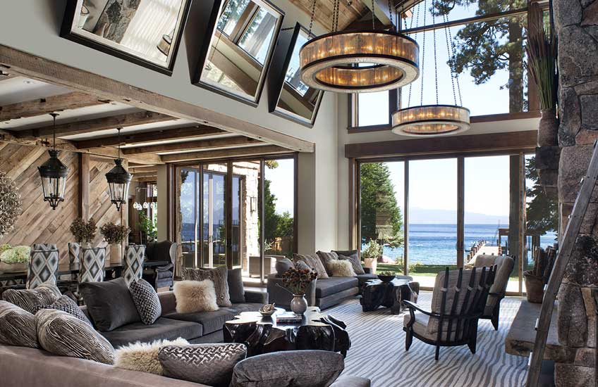 a house in Lake Tahoe