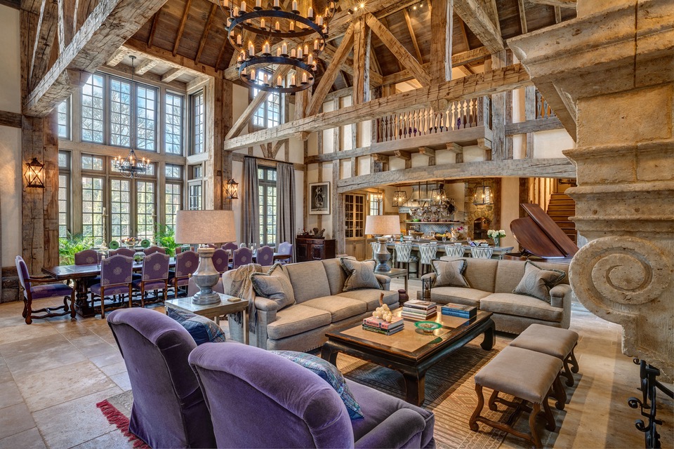 Soaring Spaces with Double-Height Ceilings