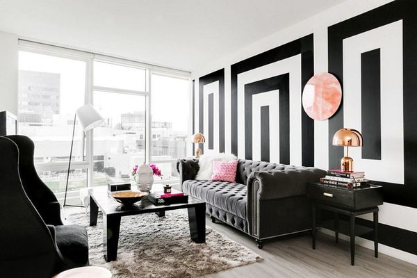 A San Francisco Apartment All in Black & White