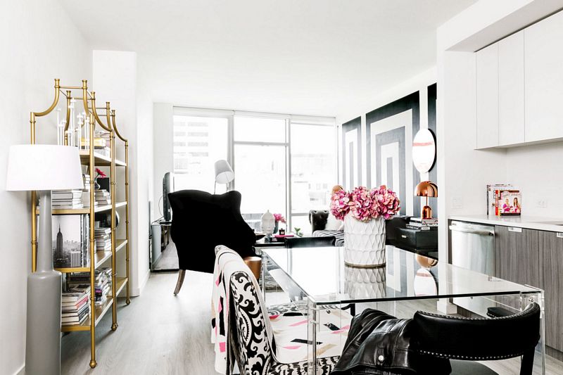 A San Francisco Apartment All in Black & White
