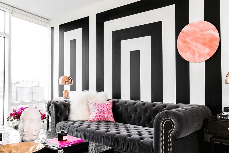 A San Francisco Apartment All in Black & White