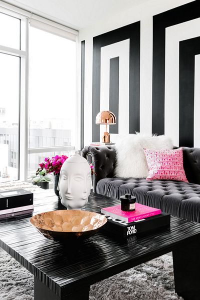 A San Francisco Apartment All in Black & White