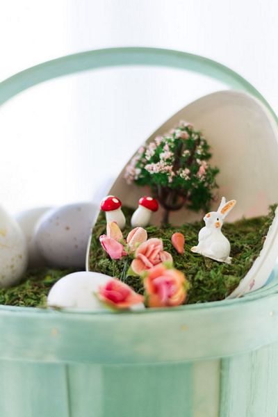 DIYBunnyGardenEasterBasket