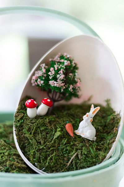DIYBunnyGardenEasterBasket