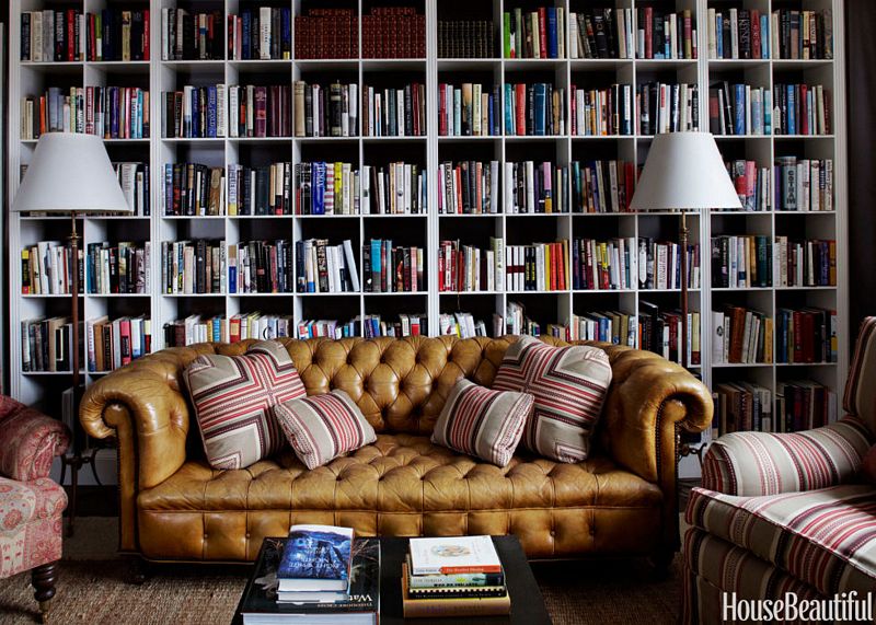Insanely Chic Home Libraries
