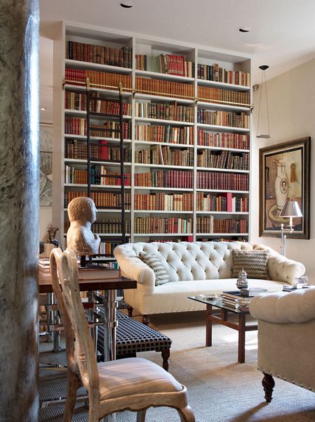 Insanely Chic Home Libraries