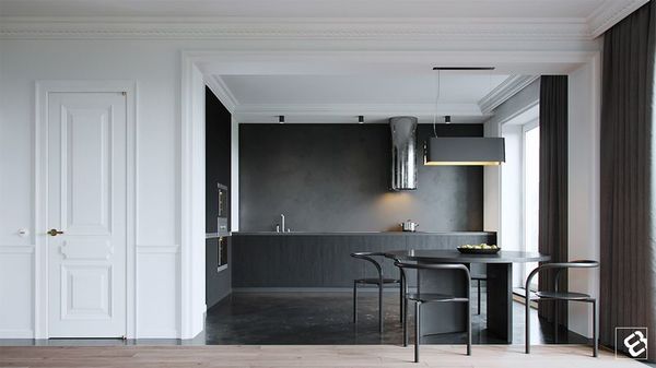 Modern classic interior by Alexandr Aranovich