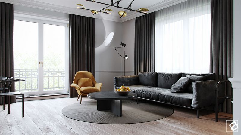 Modern classic interior by Alexandr Aranovich