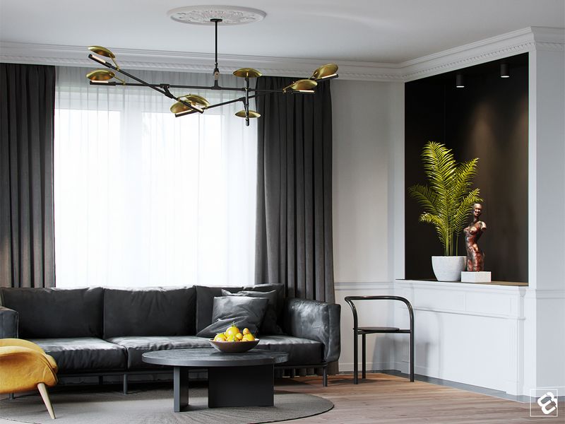 Modern classic interior by Alexandr Aranovich