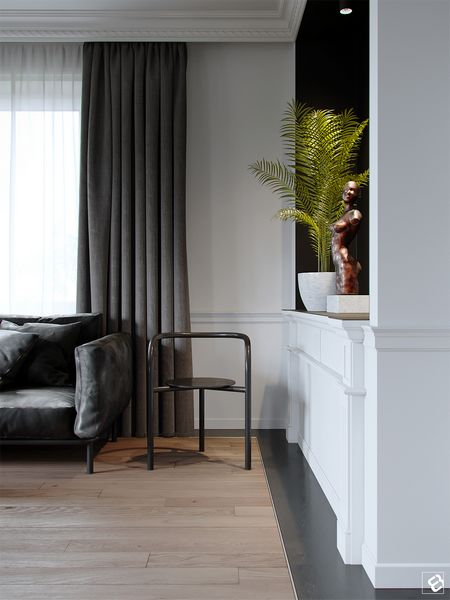Modern classic interior by Alexandr Aranovich