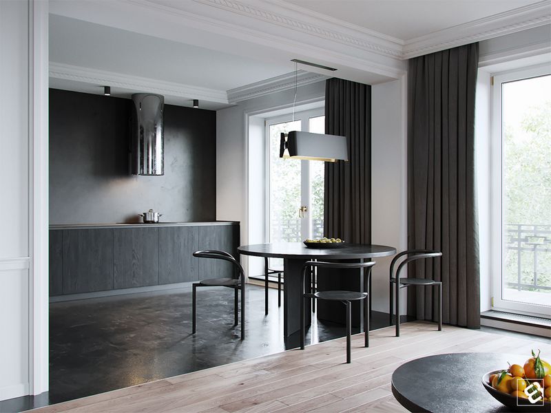 Modern classic interior by Alexandr Aranovich