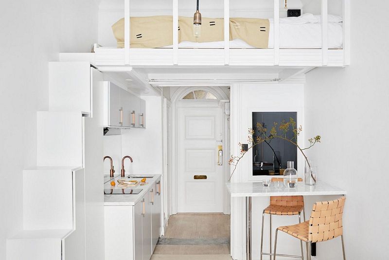 kitchen in loft