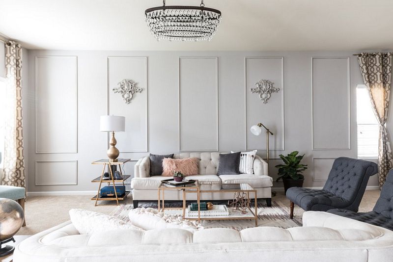 This Boring Beige Living Room Makeover