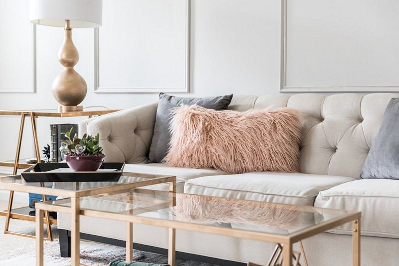 This Boring Beige Living Room Makeover