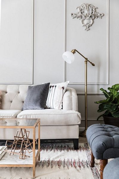 This Boring Beige Living Room Makeover