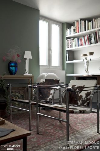 Image showcasing A stylish apartment with exposed beams - AboutDecorationBlog