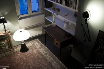 A stylish apartment with exposed beams - AboutDecorationBlog
