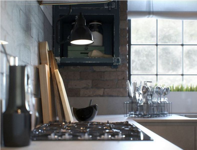 Kitchen by Jenya Lykasova