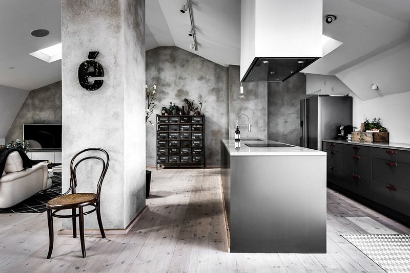 A beautiful scandinavian apartment by Henrik Nero