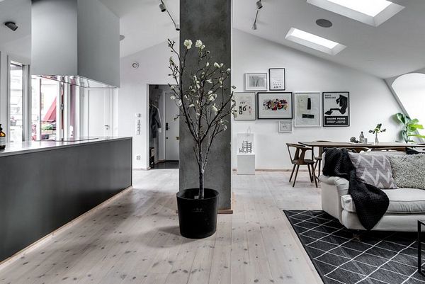 A beautiful scandinavian apartment by Henrik Nero