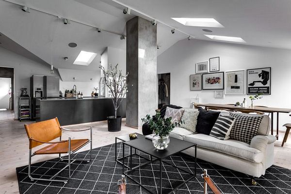 A beautiful scandinavian apartment by Henrik Nero