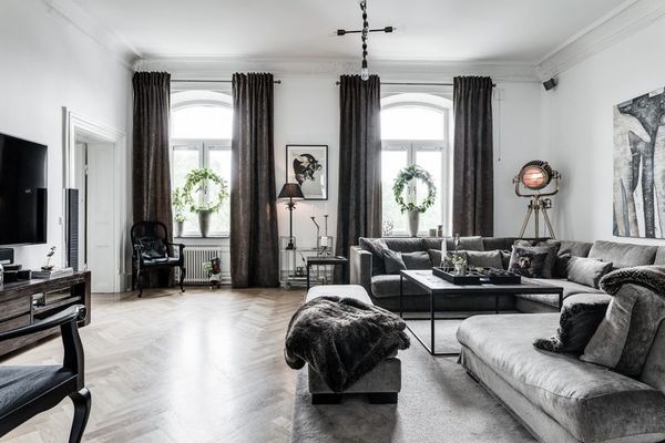 A luxury scandinavian apartment