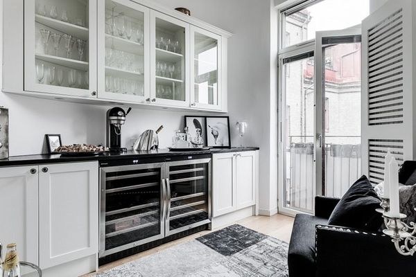 A luxury scandinavian apartment