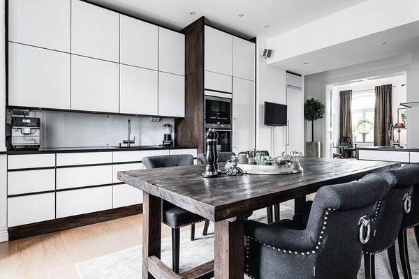 A luxury scandinavian apartment