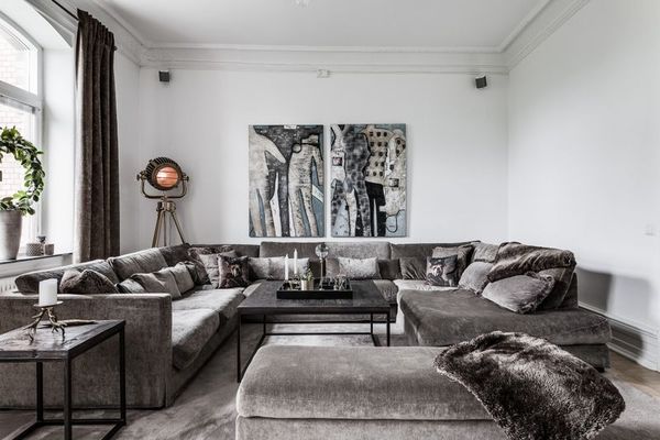 A luxury scandinavian apartment