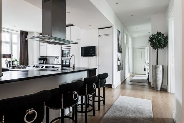 A luxury scandinavian apartment