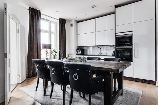 A luxury scandinavian apartment