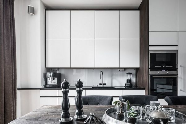 A luxury scandinavian apartment