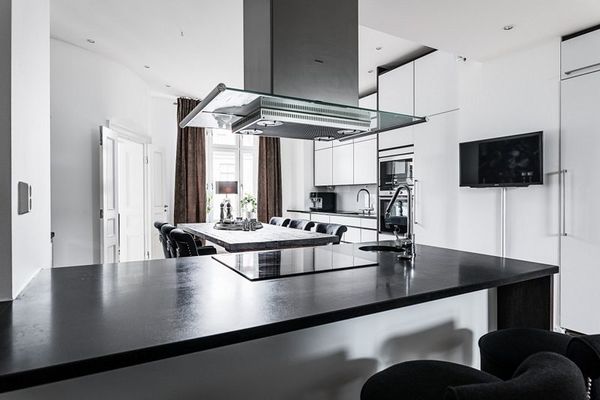 A luxury scandinavian apartment
