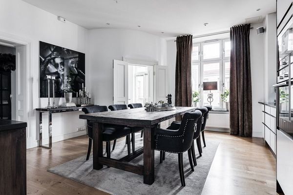 A luxury scandinavian apartment