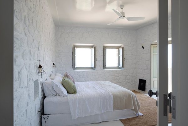 Traditional house restoration in Emporeios Settlement Castle.