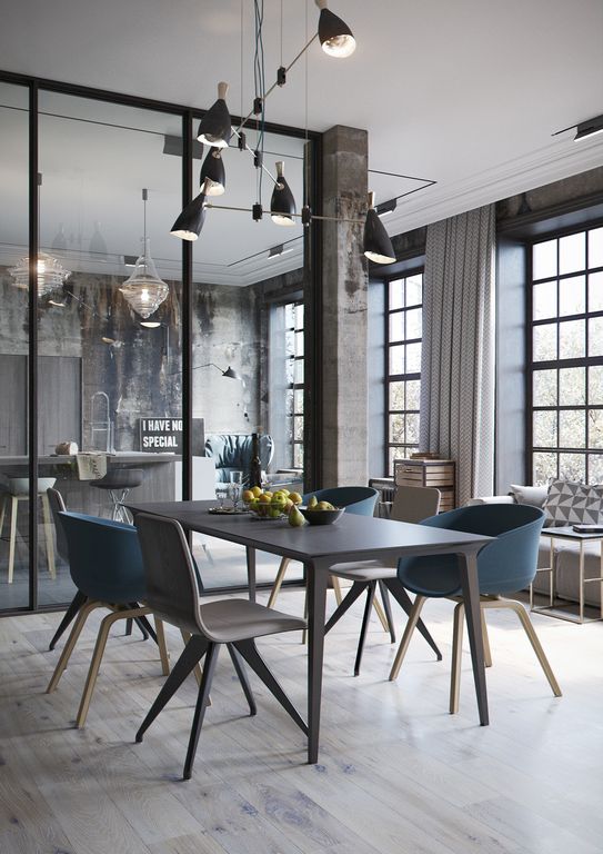 Industrial Loft by Denis Krasikov