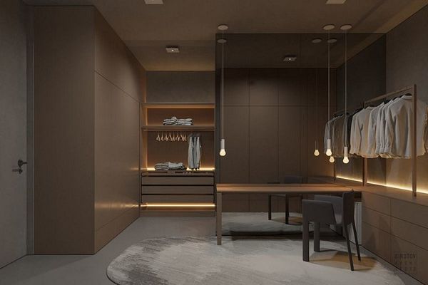 A minimalist apartment in Kiev by Sirotov Architects