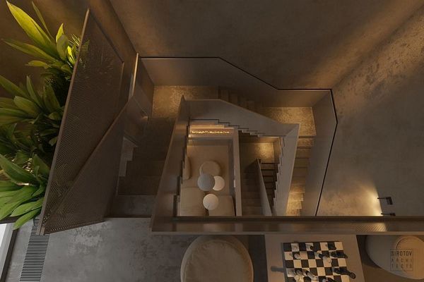 A minimalist apartment in Kiev by Sirotov Architects