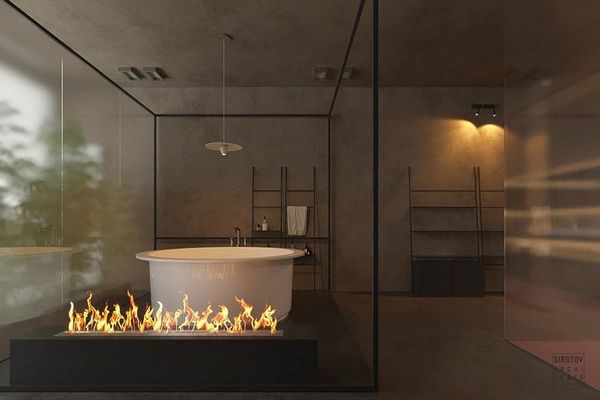 A minimalist apartment in Kiev by Sirotov Architects