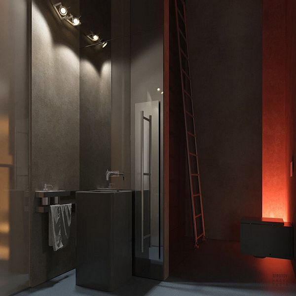 A minimalist apartment in Kiev by Sirotov Architects