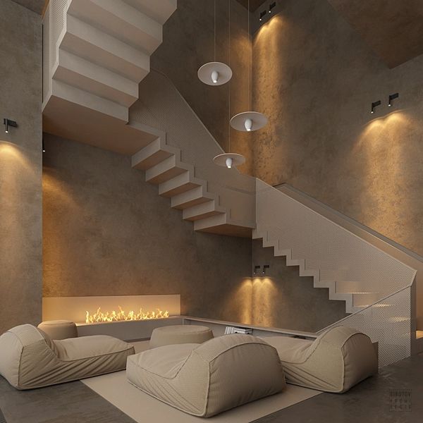 A minimalist apartment in Kiev by Sirotov Architects